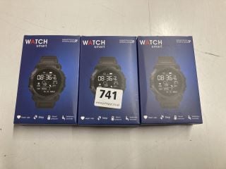 3 X SWEATPROOF SMART WATCH