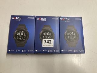 3 X SWEATPROOF SMART WATCH