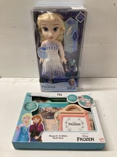 2 X ITEMS TO INCLUDE DISNEY FROZEN MAGNETIC SCRIBBLER MULTI PACK