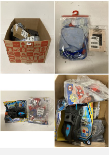 BOX OF ITEMS TO INCLUDE HALLOWEEN CHUCKY BOYS COSTUME