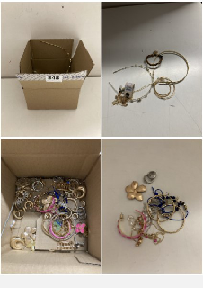 BOX OF JEWELLERY