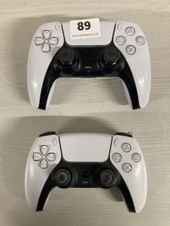 2 X SONY DUALSENSE PLAYSTATION 5 CONTROLLER