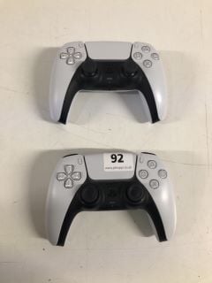 2 X SONY DUALSENSE PLAYSTATION 5 CONTROLLER