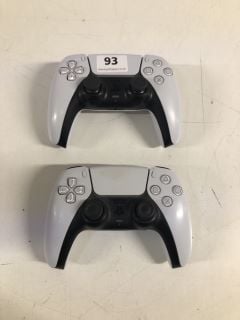 2 X SONY DUALSENSE PLAYSTATION 5 CONTROLLER