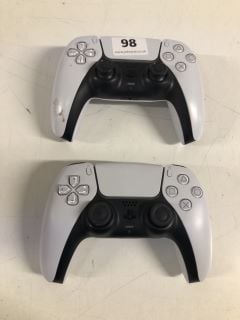 2 X SONY DUALSENSE PLAYSTATION 5 CONTROLLER