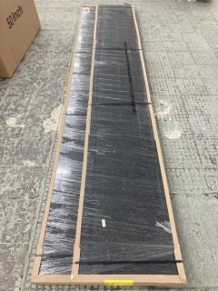 2 X BLACK CONSTELLATION EFFECT KITCHEN WORKTOPS (4060 X 600 X 40MM) (COLLECTION FROM SITE ONLY)