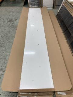 CRYSTAL WHITE TEKWALL GLOSS SHEET (4120 X 600 X 10MM) (COLLECTION FROM SITE ONLY)