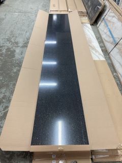 BLACK SPARKLE TEKWALL GLOSS SHEET (4120 X 600 X 10MM) (COLLECTION FROM SITE ONLY)