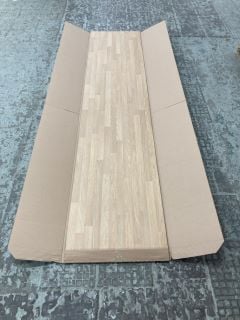 TEKWALL LIGHT OAK BLOCK SHEET (4120 X 600 X10MM) (COLLECTION FROM SITE ONLY)