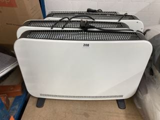 4 X CONVECTOR HEATERS