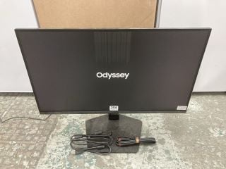 SAMSUNG 27" MONITOR MODEL LS27DG502EU (WITH POWER SUPPLY, WITH STAND, WITH BOX, DISPLAY FAULT)