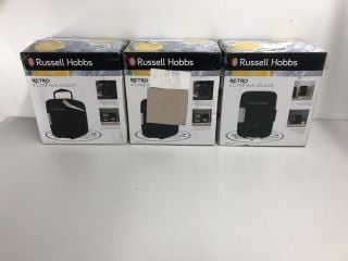 2 X RUSSELL HOBBS MINI COOLERS