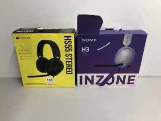 2 X GAMING HEADSETS