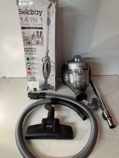 STEAM CLEANER AND A CYLINDER VACUUM CLEANER