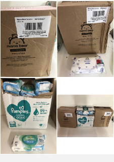 THREE CASES OF BABY WIPES