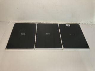 3 X APPLE IPAD PRO SMART FOLIOS TO FIT IPAD PRO 11 INCH