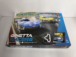 SCALEXTRIC GINETTA RACERS SET RRP:£129