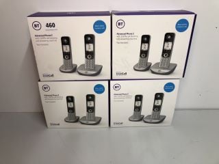 4 X BT HOME PHONE SETS