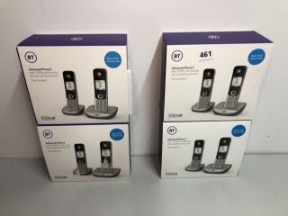 4 X BT HOME PHONE SETS