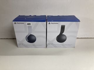 2 X PLAYSTATION GAMING HEADSETS