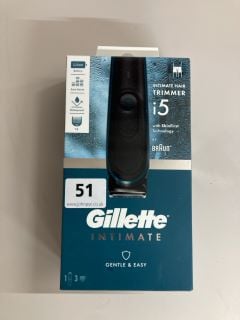 GILETTE INTIMATE HAIR TRIMMER