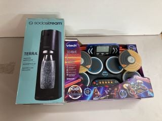 VYECH DRUM SET AND A SODASTREAM TERRA