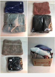 BOX OF VARIOUS JOHN LEWIS TOWELS