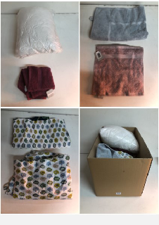 BOX OF VARIOUS JOHN LEWIS TOWELS