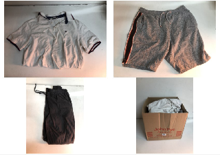 BOX OF MEN'S AND WOMEN'S VARIOUS CLOTHING (VAT ONLY PAYABLE ON BUYERS PREMIUM)