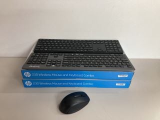 4 X PC KEYBOARDS TO INCLUDE HP