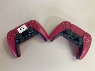 2 X PS5 DUAL SENSE WIRELESS CONTROLLERS