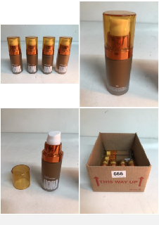 6 X VARIOUS UOMA HYDRATING FOUNDATION