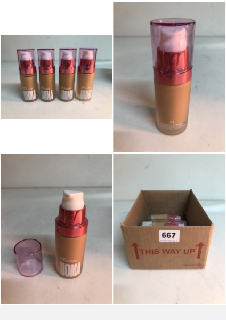 6 X VARIOUS UOMA HYDRATING FOUNDATION