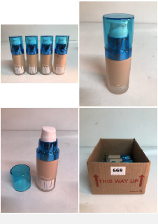 6 X VARIOUS UOMA HYDRATING FOUNDATION