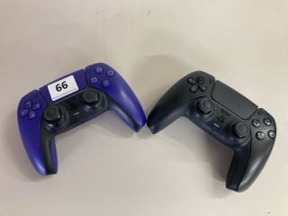 2 X PS5 DUAL SENSE WIRELESS CONTROLLERS