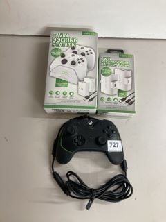 GAMING ACCESSORIES TO INCLUDE AN XBOX CONTROLLER