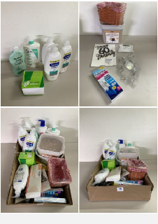 BOX OF VARIOUS BEAUTY AND PHARMACEUTICAL PRODUCTS