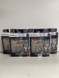 5 X TEKKEN7 HEIHACHI FIGURES (SEALED)