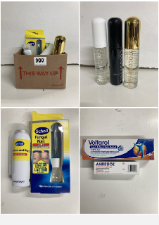 BOX OF ITEMS TO INC SCHOLL FUNGAL NAIL