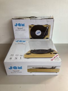 2 X JAMP VINYL LP TURNTABLES