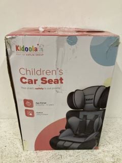 KIDOOLA CHILDRENS CAR SEAT