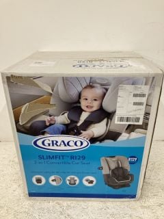 GRACO SLIMFIT R129 2-IN-1 CONVERTIBLE CAR SEAT