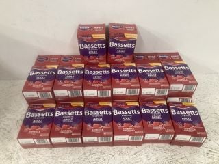 QTY OF BASSETTS ADULT MULTIVITAMINS BBE:01/26