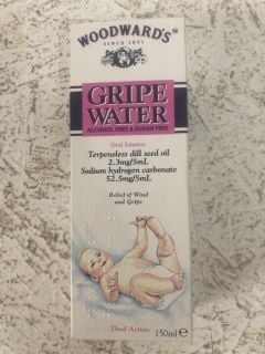 QTY OF WOODWARDS GRIPE WATER BBE:11/24