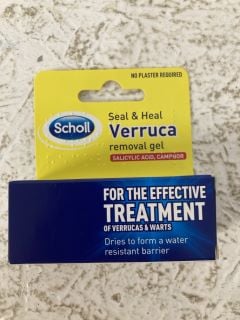 QTY OF SCHOOL SEAL&HEAL VERRUCA REMOVAL GEL