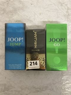 QTY OF ITEMS INC JOOP GO EAU DE TOILETTE