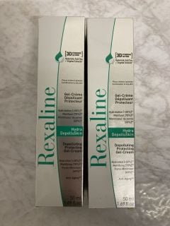 2 X REXALINE DEPOLLUTING PROTECTING GEL CREAM