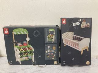 2 X JANOD ITEMS INC TOY COT