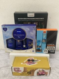 QTY OF ITEMS INC NIVEA FEEL NOURISHED SKINCARE REGINE SET