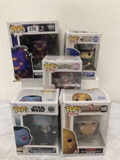 QTY OF FUNKO POP FIGURES INC STAR WARS GRAND ADMIRAL THRAWN